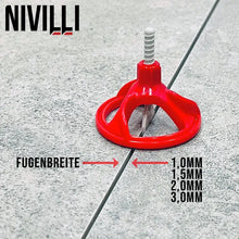 Lade das Bild in den Galerie-Viewer, NIVILLI SPINNY - Spin Tabs - 1mm 1,5mm 2mm 3mm Laschen (3-15mm) - Nivellier-Zubehör