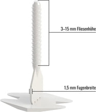 Load image into Gallery viewer, NIVILLI SPINNY - Spin Tabs - Laschen - 1,5mm (3-15mm) – BIG Pack 700 Stk. - 1.5mm - Nivellier-Zubehör