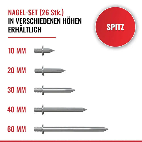 NIVILLI NAIL Nagelzubehör SPITZ für NIVILLI WORK & AIR