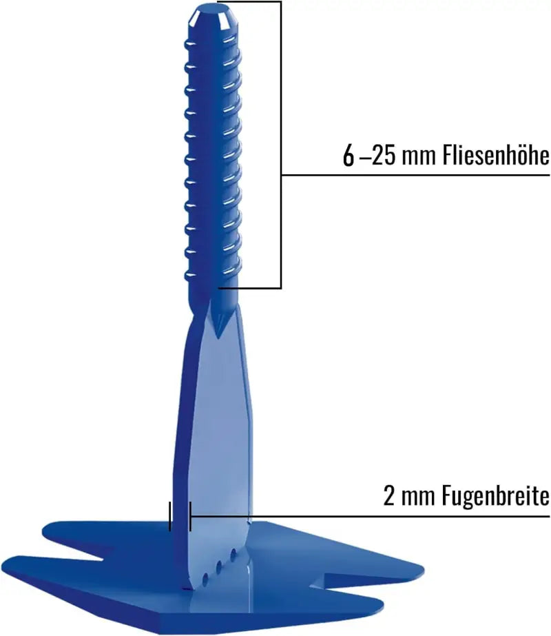 NIVILLI SPINNY PRO - Starter-Set 2mm (6-25mm) - 150 Spin-Tabs + 75 Spin-Caps - Nivellier-Zubehör