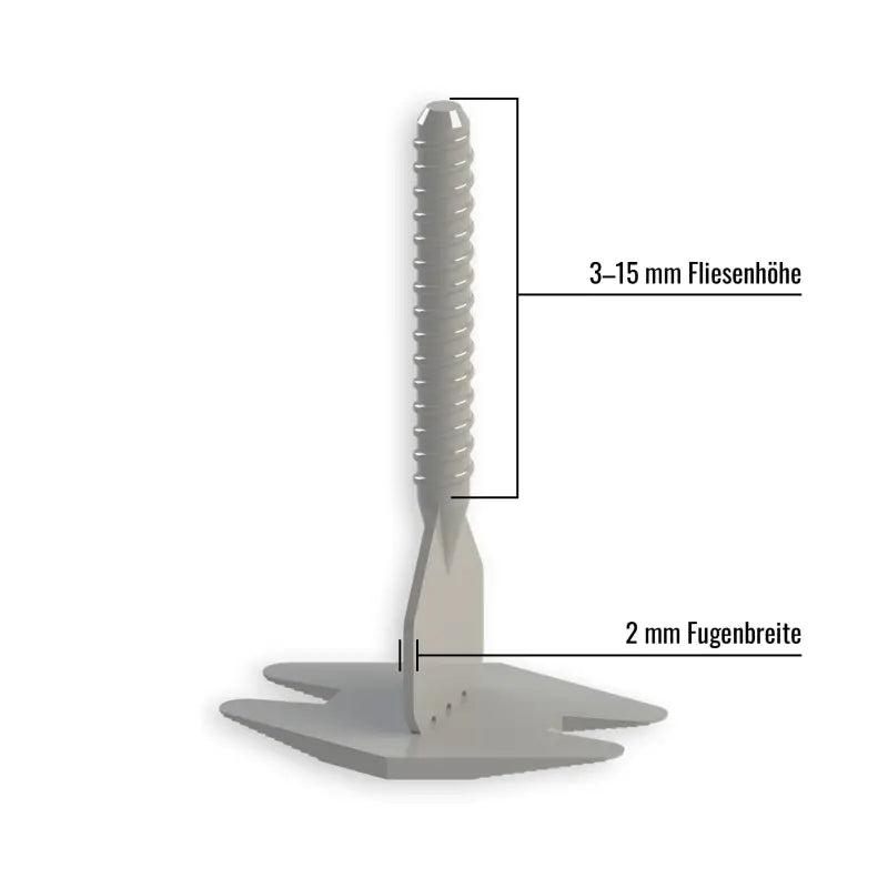 NIVILLI SPINNY - Spin Tabs - 1mm 1,5mm 2mm 3mm Laschen (3-15mm) - 2.00mm - Nivellier-Zubehör
